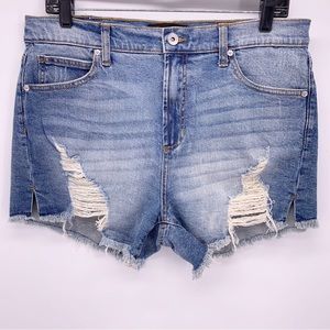 Kendall + Kylie “The Icon” Denim Jean Shorts Size 13/31